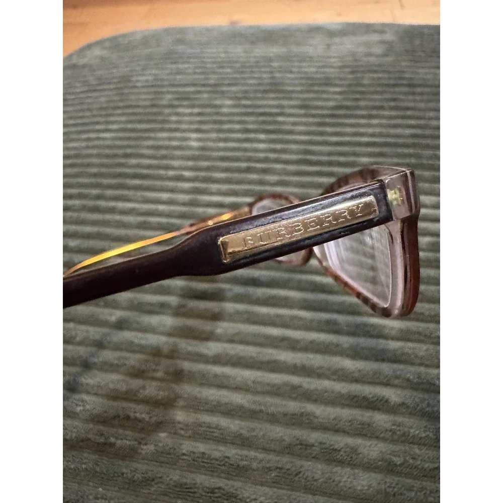 Burberry Eyeglass Frames Brown‎ Rectangular Glasses B 2004 3023 52[]16 140
